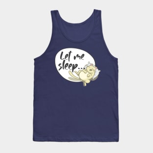 Sleepy Cat Tank Top